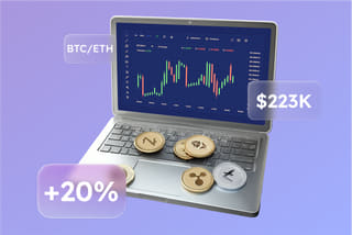 Technology visualization of AI-powered automated trading system featured on Noble Fundthal
